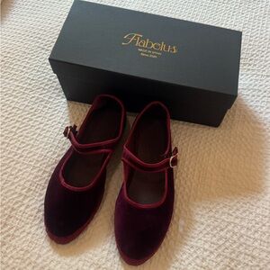 Flabelus Boris Velvet Flats